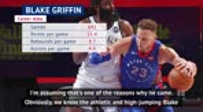 'Griffin joined the Nets to win' - Harden excited by Brooklyn new boy