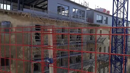 des appartements dans les murs de l'ancienne prison d'Avignon
