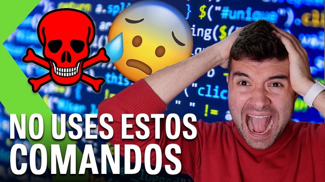 LOS 10 COMANDOS MÁS PELIGROSOS de Windows, Mac, Linux