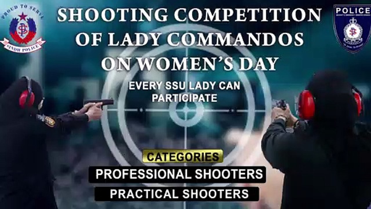 A LADY COMMANDOS SHOOTING COMPETITION HELD ON INTERNATIONAL WOMEN’S DAY AT SSU HEADQUARTERS