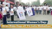 International Women’s Day: Kiren Rijiju flags off ‘Fit India Walkathon’
