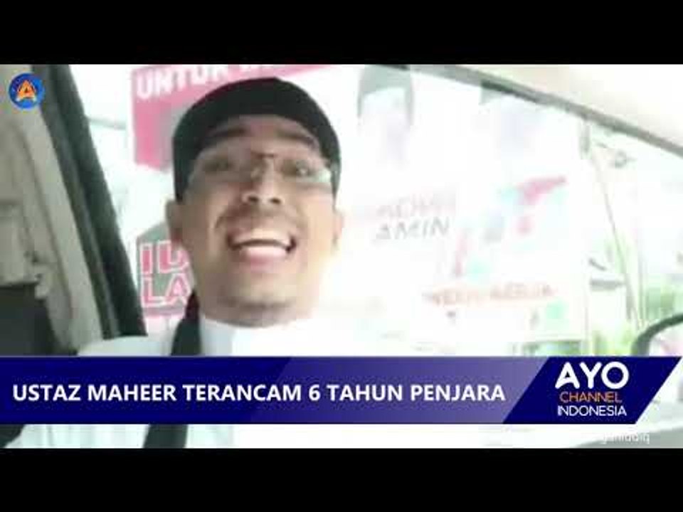 USTAZ MAHEER TERANCAM 6 TAHUN PENJARA