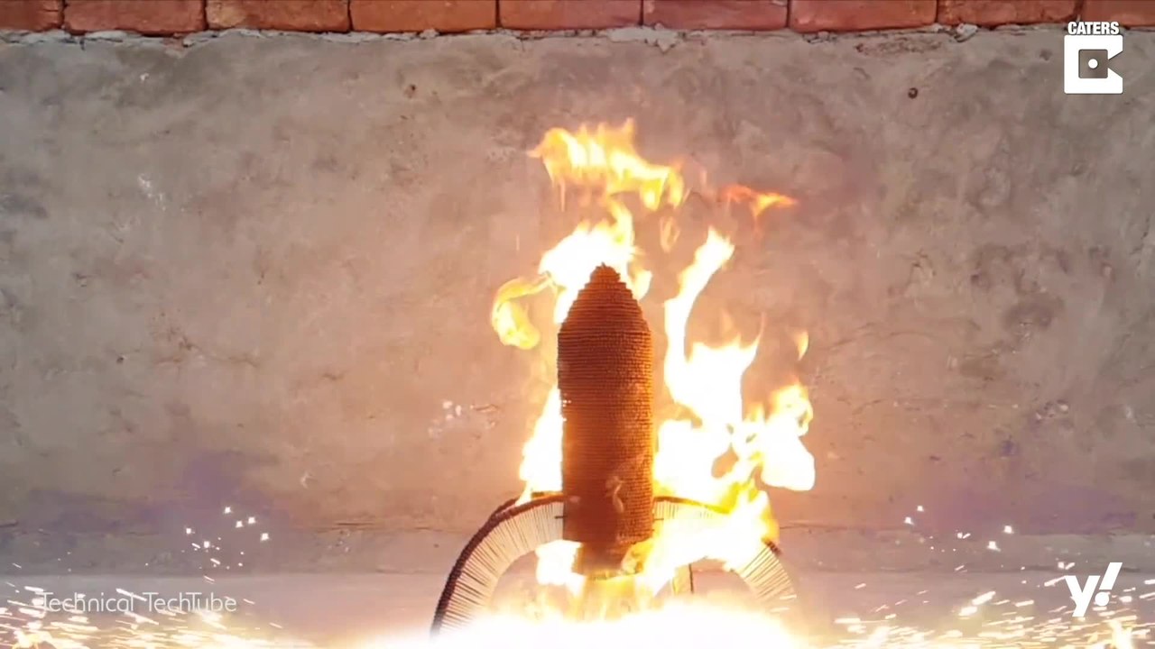 Kann eine Rakete aus Zündhölzern fliegen?