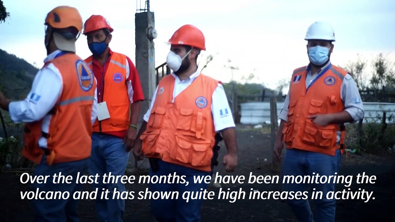 Guatemala Pacaya volcano erupts, covers nearby town in volcanic sand