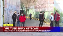 Yüz yüze eğitim almadılar, yüz yüze sınav oldular