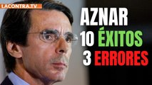 10 grandes logros del Gobierno de Aznar... y 3 garrafales errores