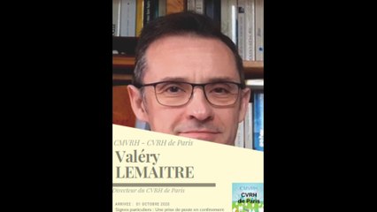Portrait de Valéry Lemaitre, directeur du CVRH de Paris