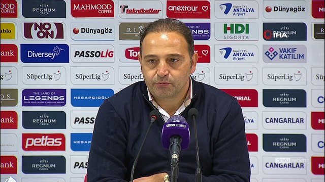 Fuat Çapa: 'Antalyaspor karşısında bu kadar pozisyon bulan tek takımız'