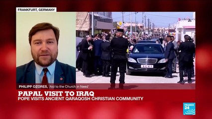 Papal visit to Iraq: "Seeing these images today is deeply moving"