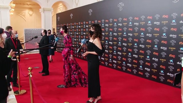 Najwa Nimri pierde los nervios con los periodistas tras los Goya