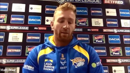 Leeds Rhinos' Matt Prior on why he contemplated retiring