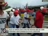 Más de 3600 personas participaron en los ejercicios militares Hugo Chávez, en Mérida