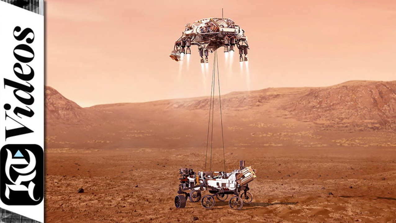 Perseverance rover has successfully landed on Mars and sent back its first images