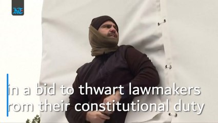 Pro-trump Protesters Storm Us Capitol