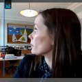 Iceland PM keeps her cool as earthquake disrupts interview