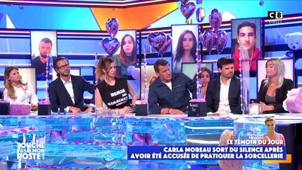 Carla Moreau dans "Touche pas à mon poste", sur C8