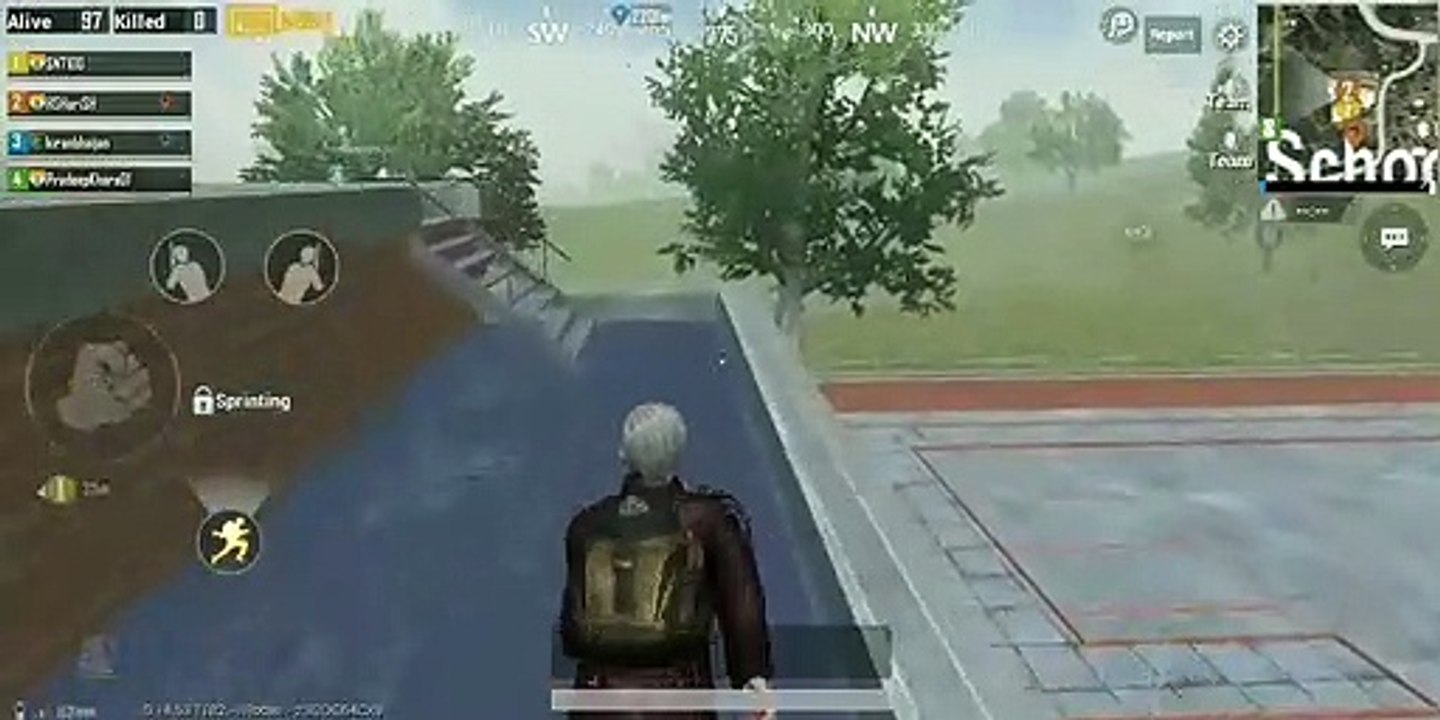 #PUBG Funny Video by HS_HariSH school building jump mission