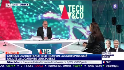 Justine Ba (RoomBâ) : Lauréate 2021 du French Tech Tremplin, la start-up RoomBâ facilite la location de lieux publics - 08/03