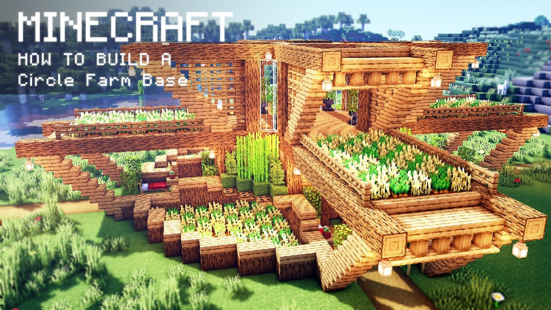 minecraft farm buildings