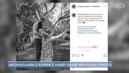 Meghan Markle and Prince Harry Share New Family Photo After Revealing They're Expecting a Baby Girl