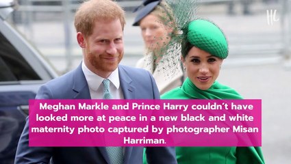 Download Video: Meghan Markle Cradles Archie Over Her Baby Bump In Sweet New Maternity Pic With Prince Har