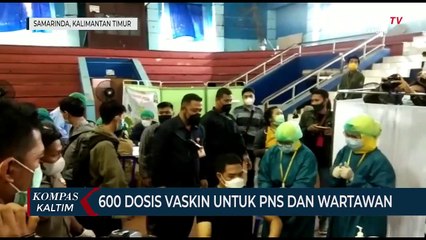600 Dosis Vaksin Untuk PNS Dan Wartawan