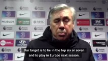 Chelsea defeat doesn't change Everton's European dream - Ancelotti