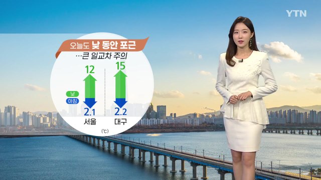 [날씨] '봄기운' 물씬, 일교차 주의...미세먼지는 '나쁨' / YTN