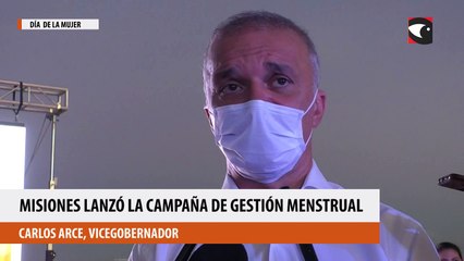 Misiones lanzó la campaña de gestión menstrual 2