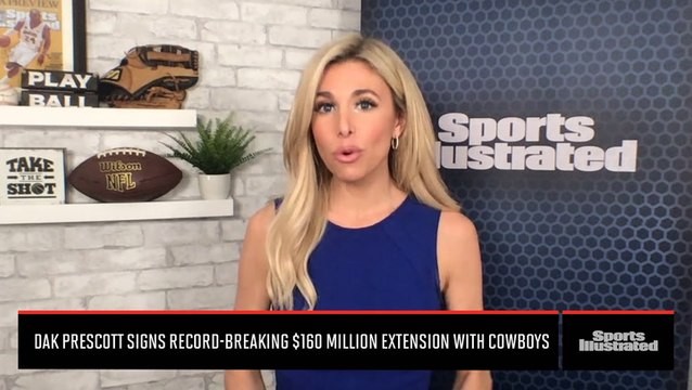 Dak Prescott Signs Record-Breaking $160 Million Dollar Extension with the Dallas Cowboys