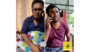 Babu & Mothalali Phone call _ Akathu Keri Mothalali _ Karikku