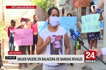 Tải video: Los Olivos: mujer falleció y su esposo quedó malherido tras balacera