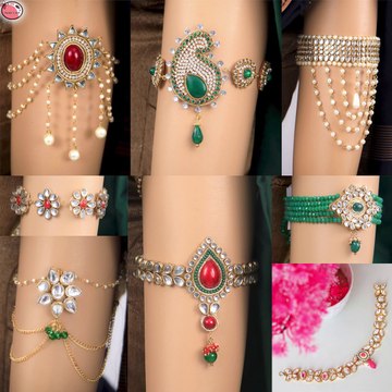 Boho Bridal Armlet/Bajubandh!!.. Rajasthani Bajubandh | Wedding Ideas | For Fancy & Designer Outfits