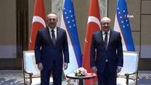 - Bakan Çavuşoğlu Özbekistanlı mevkidaşı Kamilov ile görüştü