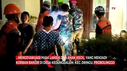 Banjir Kembali Terjang Probolinggo Warga Dievakuasi