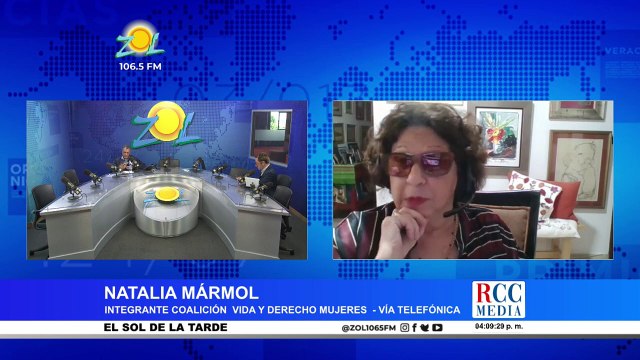 Natalia Mármol explica manifestación pidiendo incluir las 3 causales en el código penal