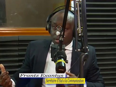 Sekretè deta kominikasyon an Frantz Exantus reyaji sou plizyè dosye tankou ensekirite a