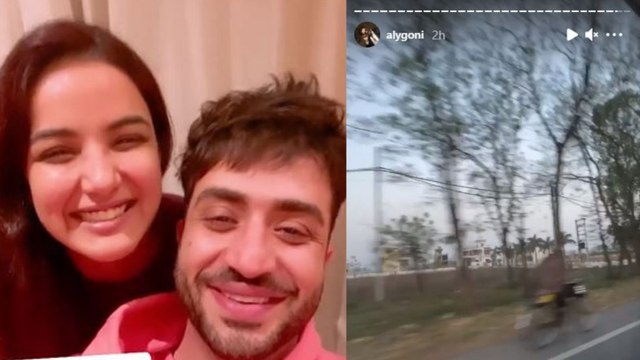 Bigg Boss 14: Jasmin Bhasin और Aly Goni ने Punjab Shoot ख़तम कर निकले Mumbai | FilmiBeat