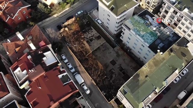 Çekmeköy'de iki kardeşin ölü bulunduğu inşaat alanı görüntülendi