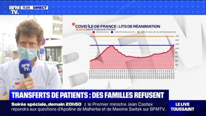 Download Video: Stéphane Gaudry, anesthésiste-réanimateur à l'hôpital Avicenne de Bobigny, constate un 