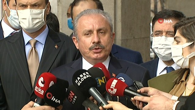 Meclis Başkanı Mustafa Şentop, gazetecilerin gündeme ilişkin sorularını cevapladı