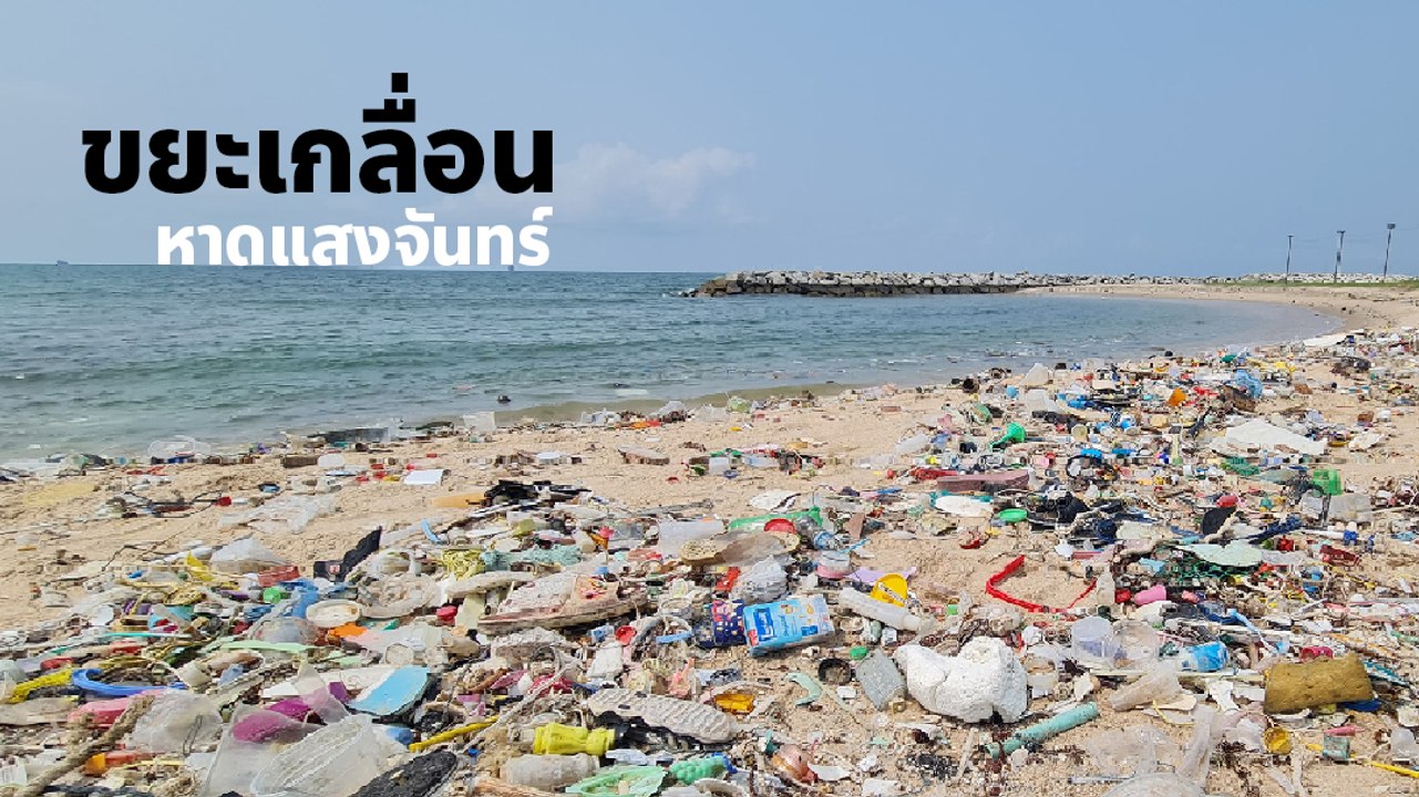 ผงะ ! ขยะเกลื่อนหาดแสงจันทร์ หลังนักท่องเที่ยวนั่งชิลแต่ไร้จิตสำนึก