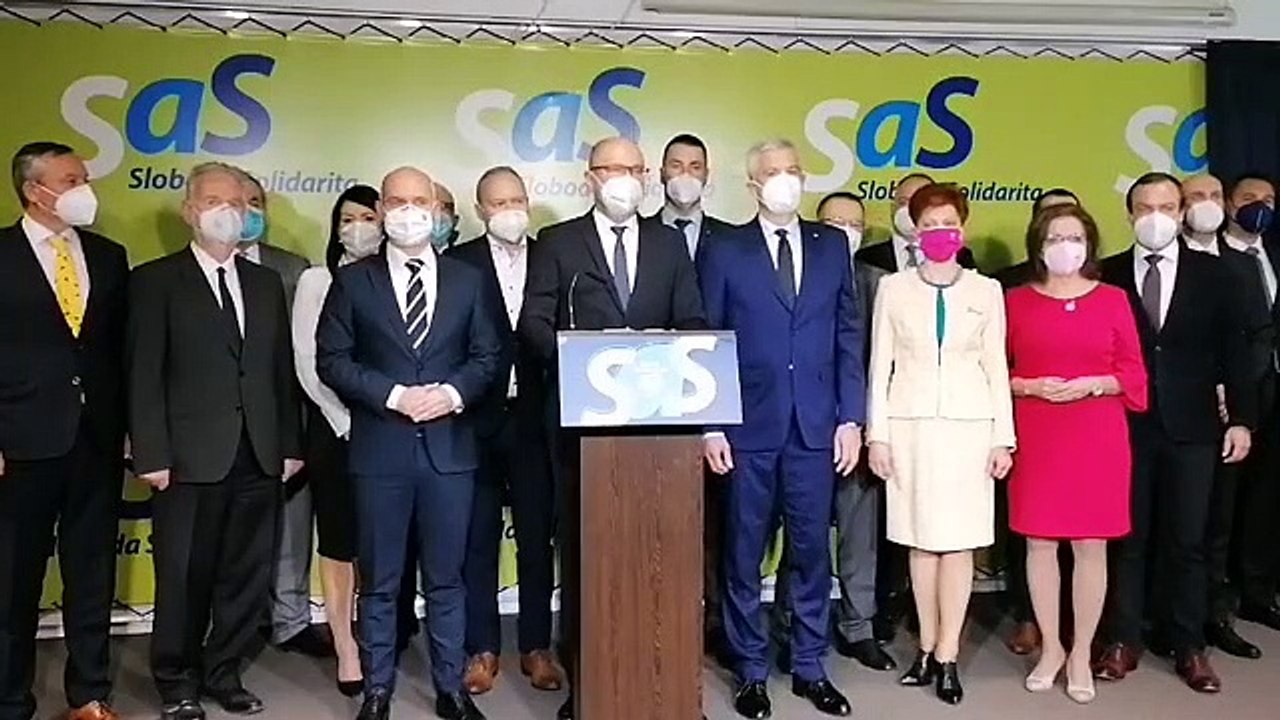 ZÁZNAM: TK strany SaS