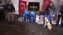 Sentetik uyuşturucu yapımında kullanılan yaklaşık 2 ton kimyasal madde ele geçirildi