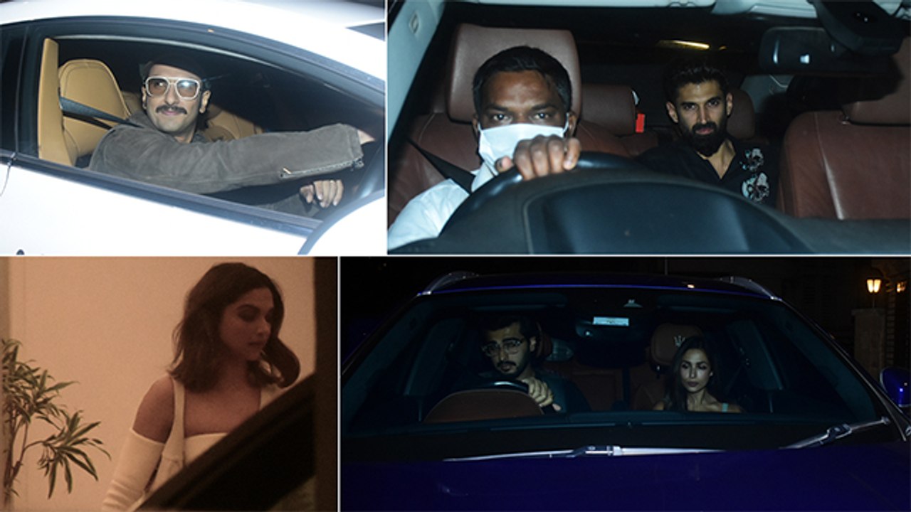 Malaika-Arjun, Ranveer Singh And Others Attend Alia Bhatt's Birthday Party