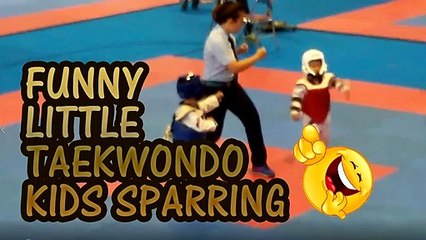 funny kids Sparring