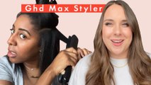 GHD's Max Styler cuts your hair styling time in half