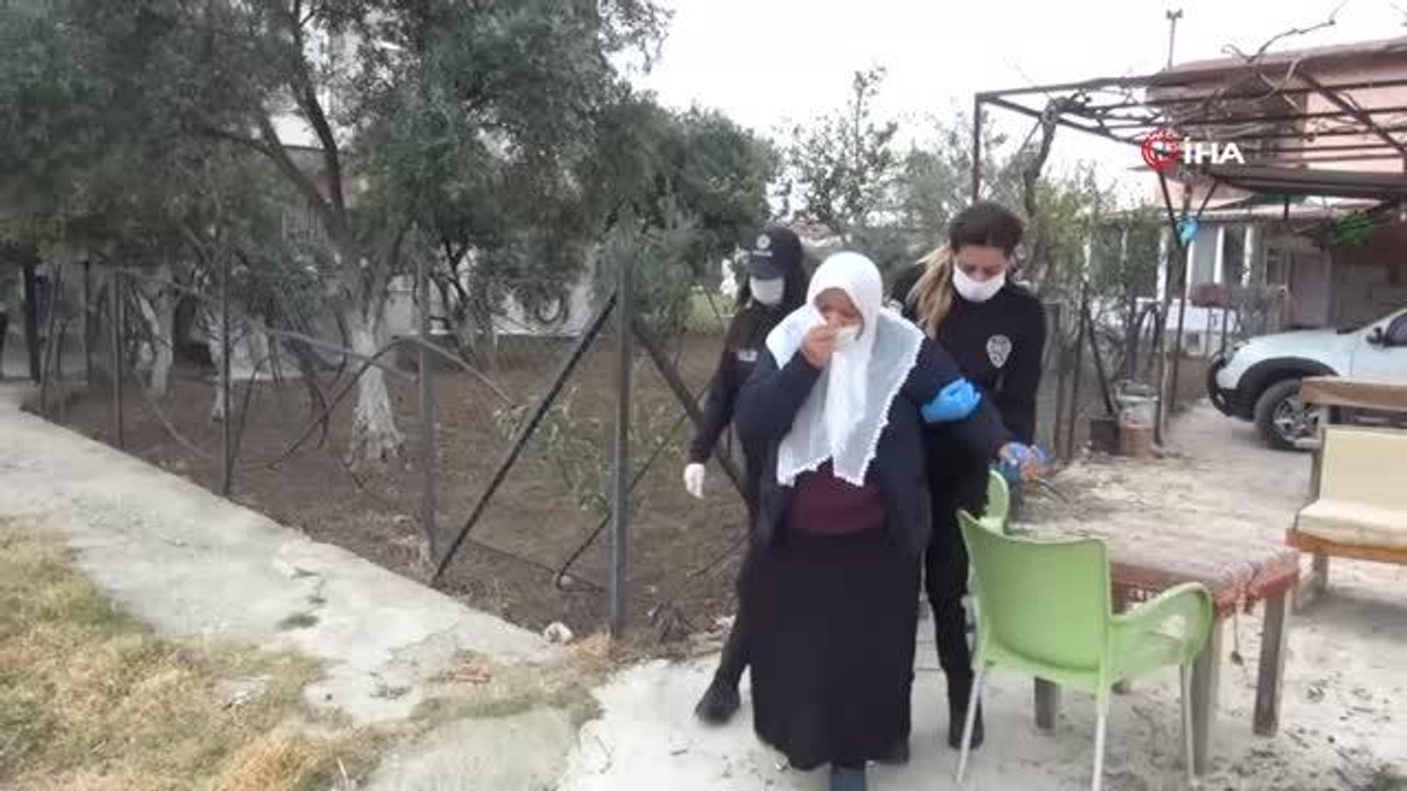 -Yaşlıların aşı olabilmesi için polis ekipleri seferber oldu