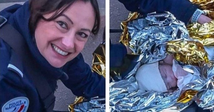 Aidée par une policière, une femme a accouché en pleine rue à Ris-Orangis