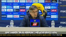 ARENA SPORT: VERONA, JURIC AMMETTE "MILAN SUPERIORE", L'HELLAS INCASSA IL COLPO